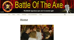 Desktop Screenshot of battleoftheaxe.com